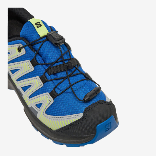 SALOMON otr copati 477296 XA PRO V8 WP J nautical blue/black/sharp green