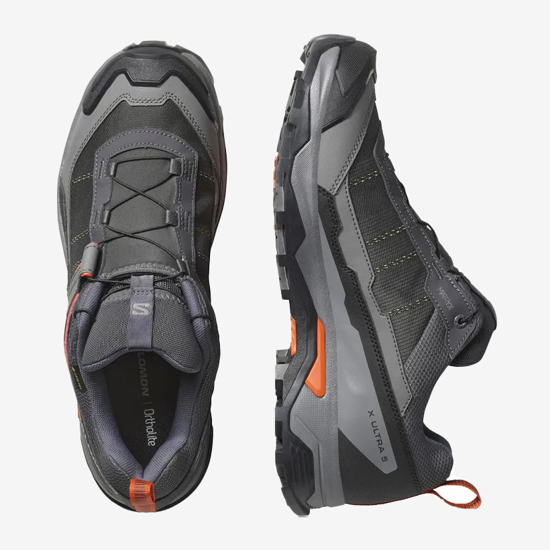 SALOMON m pohodni čevlji 477978 X ULTRA 5 GTX asphalt/burnt ochre