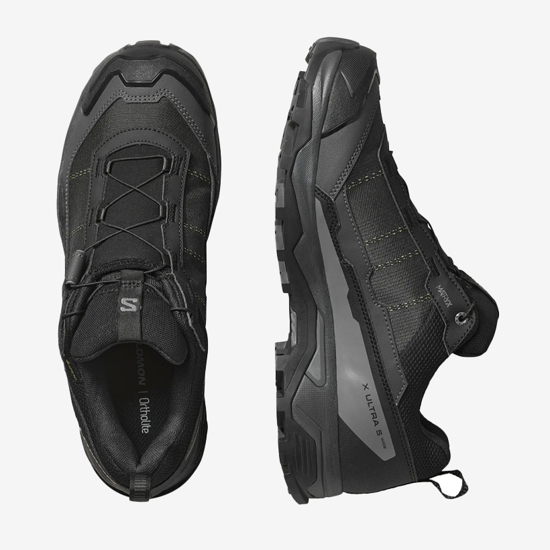 SALOMON m pohodni copati 477274 X ULTRA 5 WIDE GTX black/asphalt