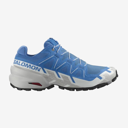 SALOMON m trail copati 477658 SPEEDCROSS 6 french blue/lunar rock/white