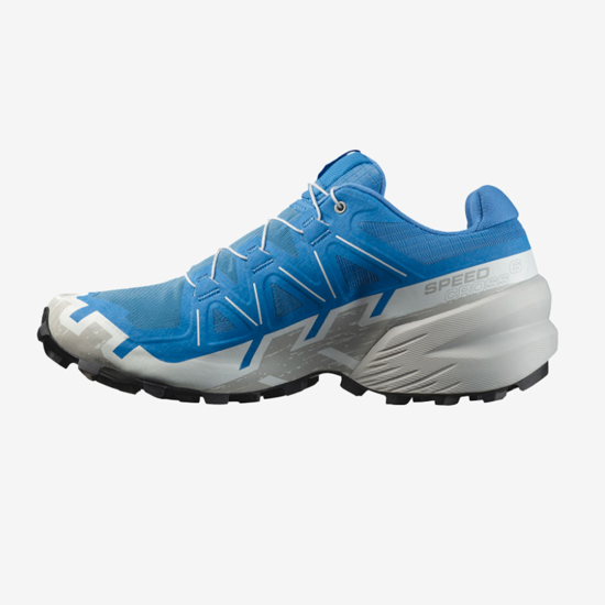 SALOMON m trail copati 477658 SPEEDCROSS 6 french blue/lunar rock/white