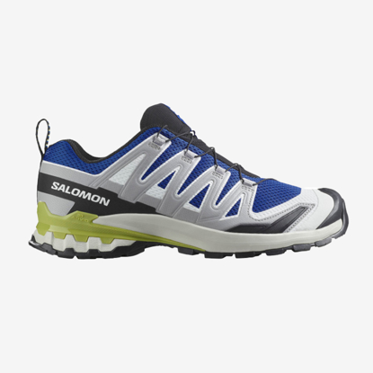 SALOMON m trail copati  477478 XA PRO 3D V9 nautical blue/alloy/dark citron