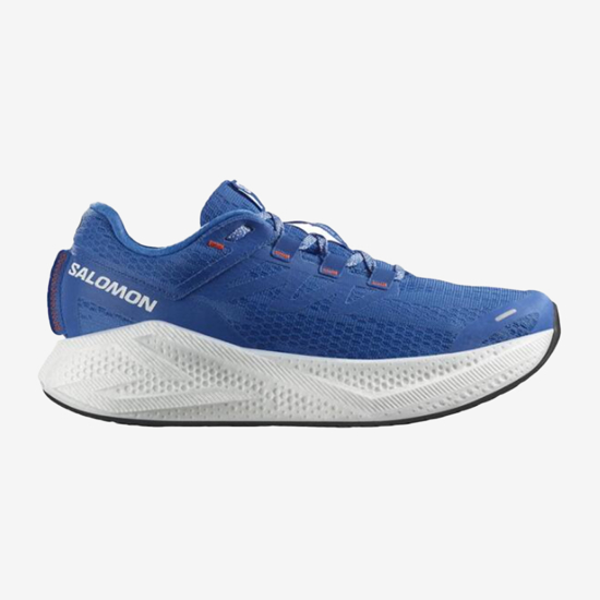 SALOMON m tekaški copati 478105 AERO GLIDE 3 french blue/white/cherry tomato
