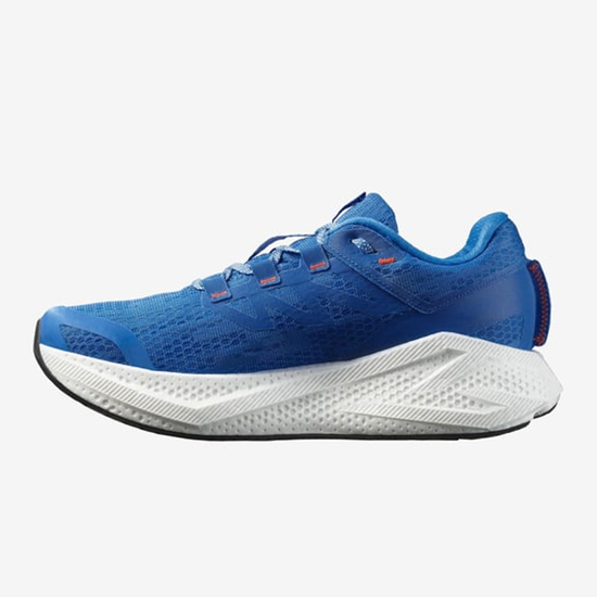 SALOMON m tekaški copati 478105 AERO GLIDE 3 french blue/white/cherry tomato
