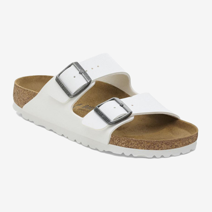 BIRKENSTOCK natikači 552683 ARIZONA -narrow- white
