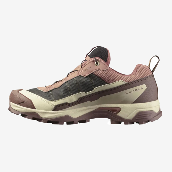 SALOMON ž pohodni čevlji 477260 X ULTRA 5 GTX burlwood/french roast