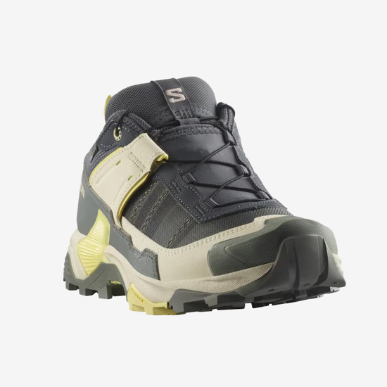 SALOMON ž pohodni čevlji 477264 X ULTRA 5 GTX turbulence/sedona sage/yellow iris