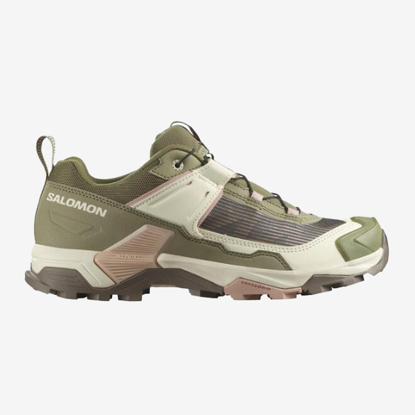 SALOMON ž pohodni čevlji 477980 X ULTRA 5 aloe/shortbread/mahogany rose