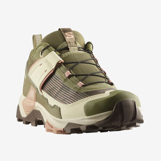 SALOMON ž pohodni čevlji 477980 X ULTRA 5 aloe/shortbread/mahogany rose