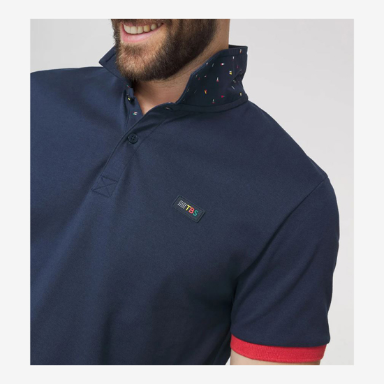 TBS m polo majica BARZOPOL 14613 marine
