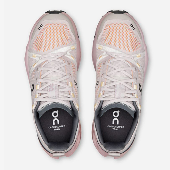 On ž trail copati 3WE10103161 CLOUDSURFER TRAIL silver mauve