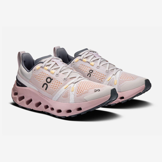 On ž trail copati 3WE10103161 CLOUDSURFER TRAIL silver mauve