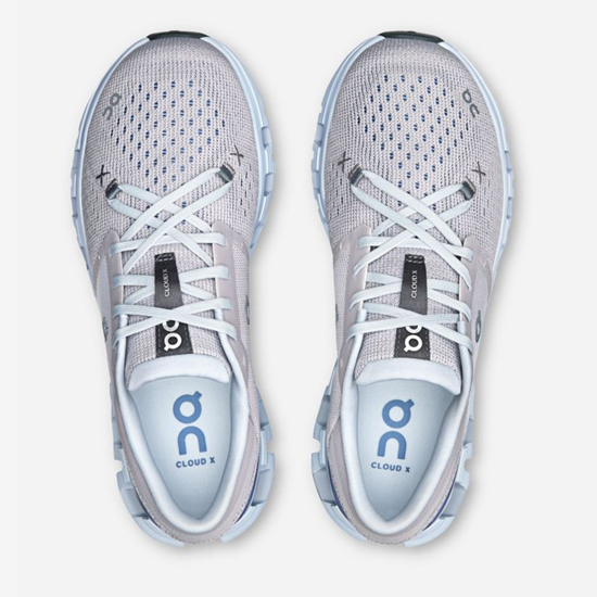 On ž copati 3WE30073278 CLOUD X 4 silver chambray