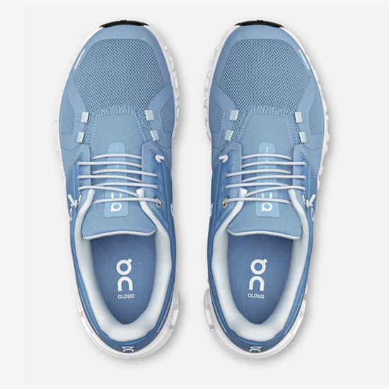 On ž copati 3WF10061508 CLOUD 6 chambray white