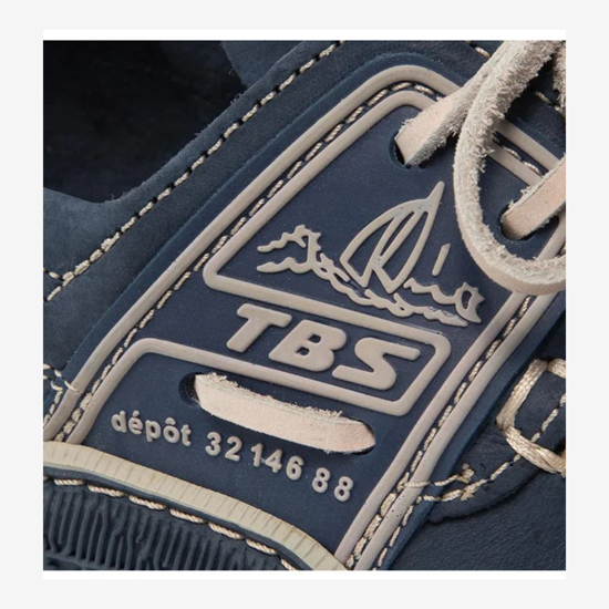 TBS m čevlji GLOBEK  D8P02navy/froment