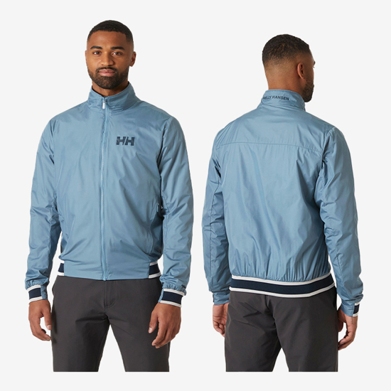 HELLY HANSEN m jakna 30299 601  SALT WINDBREAKER SAILING JACKET washed navy