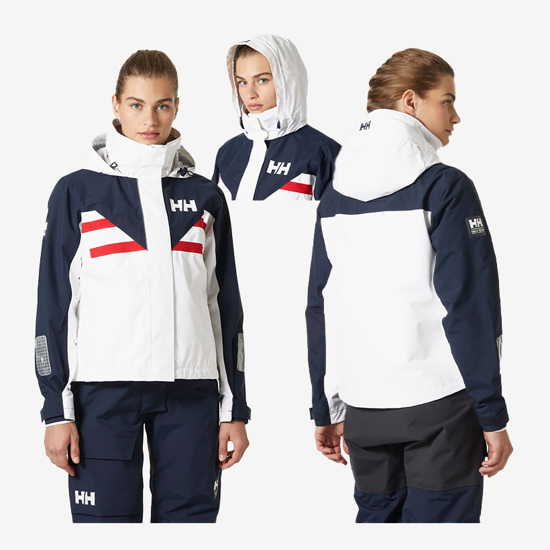 HELLY HANSEN ž jadralna jakna 34514 001 QUAYSIDE JACKET white