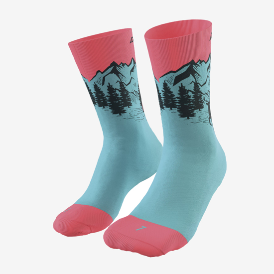 DYNAFIT nogavice 71526 8051 STAY FAST SOCKS marine blue
