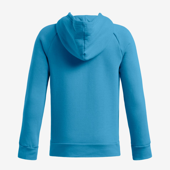 UNDER ARMOUR otr kapucar  1379791-452 RIVAL FLEECE BIG LOGO HOODIE ether blue white