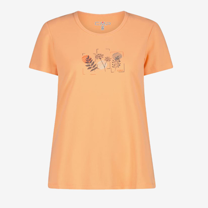 CMP ž majica 38T6656 C520 T-SHIRT PIQUET salmone