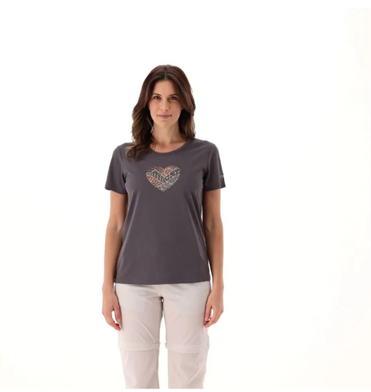 CMP ž majica 38T6656 Q955 T-SHIRT PIQUET terra