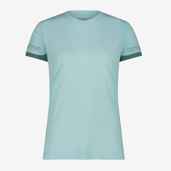 CMP ž majica 33N6316 E412 UNLIMITECH T SHIRT WITH LOGO opale