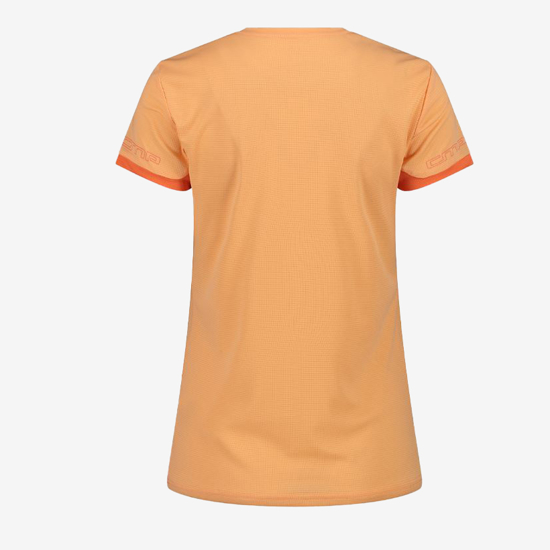 CMP ž majica 33N6316 C520 UNLIMITECH T SHIRT WITH LOGO salmone