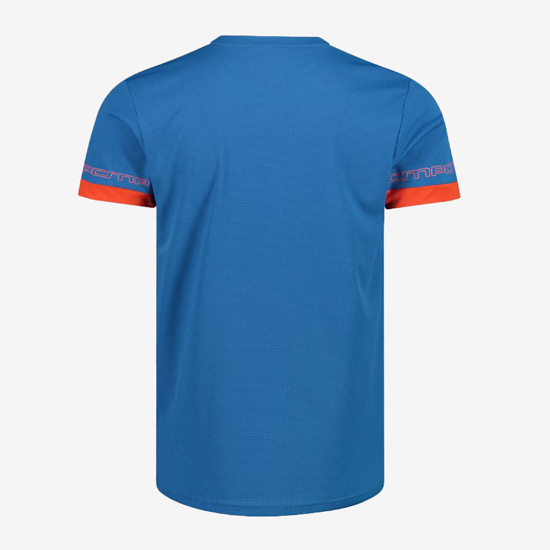 CMP m majica 33N6677 L988 UNLIMITECH T-SHIRT WITH LOGO pacific