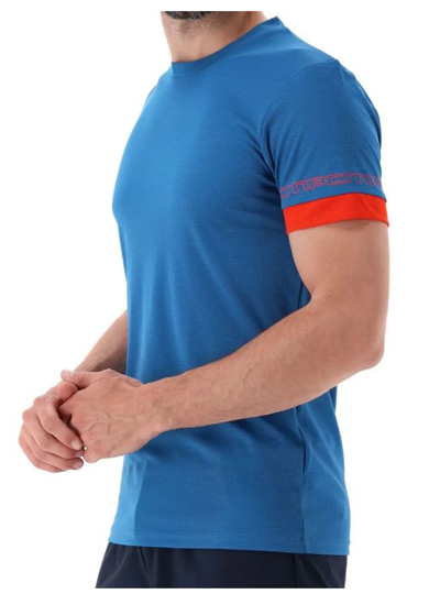 CMP m majica 33N6677 L988 UNLIMITECH T-SHIRT WITH LOGO pacific