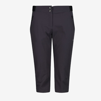 CMP ž hlače 33T6236 U423 UNLIMITECH CAPRI PANT IN 4 WAY STRETCH FABRIC antracite
