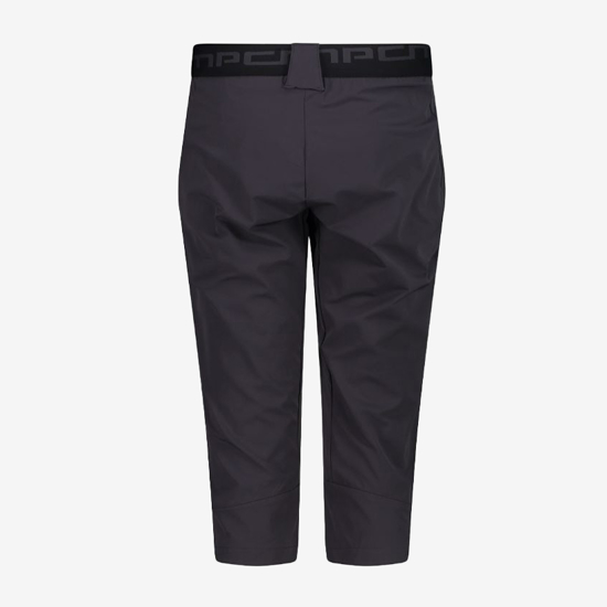 CMP ž hlače 33T6236 U423 UNLIMITECH CAPRI PANT IN 4 WAY STRETCH FABRIC antracite