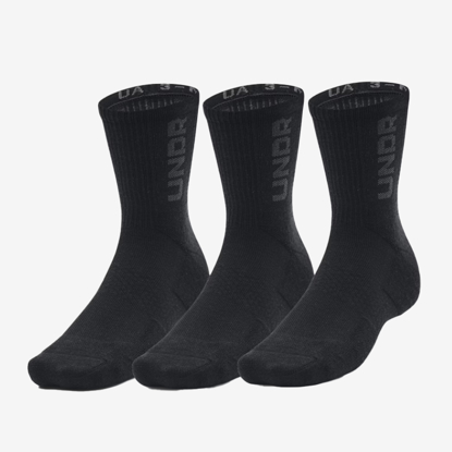 UNDER ARMOUR nogavice 1373084-001 3-MAKER black