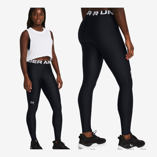 UNDER ARMOUR ž legice 1383559-001 HEATGEAR LEGGINGS black