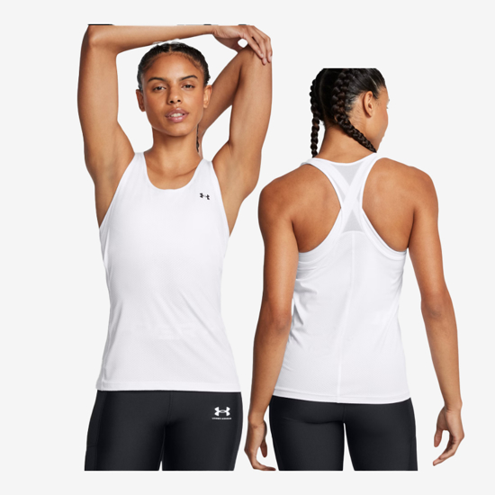 UNDER ARMOUR ž majica 1328962-102 HEATGEAR ARMOUR RACER TANK white
