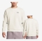UNDER ARMOUR m pulover UNSTOPPABLE FLEECE summit white black