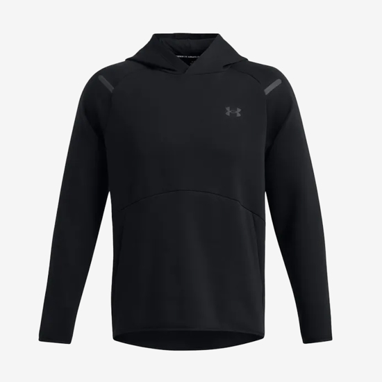UNDER ARMOUR m kapucar 1389350-001 UNSTOPPABLE FLEECE black