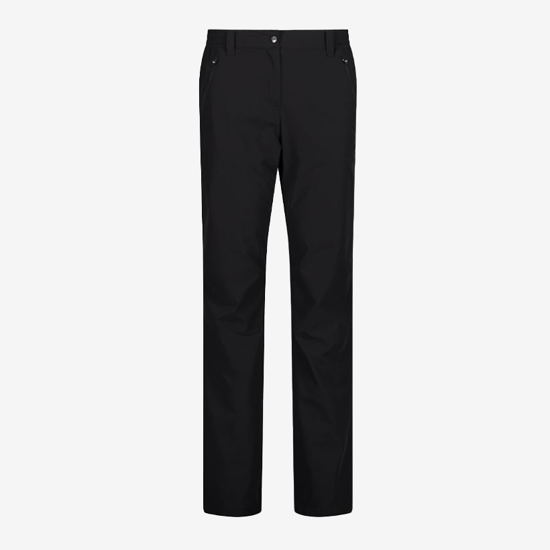 CMP ž pohodne hlače 32T7426 U901 4 WAY STRETCH FABRIC black