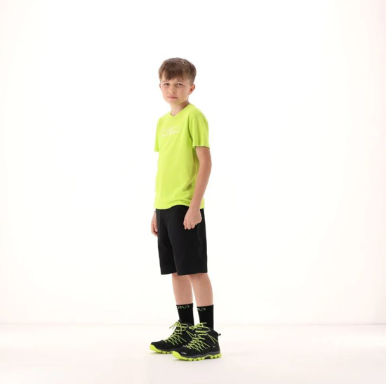CMP otr majica 39T7114P E112 KID T-SHIRT WITH CMP LOGO acido