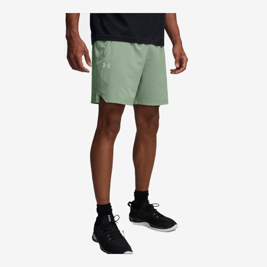 	UNDER ARMOUR m hlače 1390054-348 VANISH WOVEN GRAPHIC SHORTS silica green hydro green