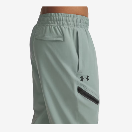 UNDER ARMOUR m hlače 1388823-348 UNSTOPPABLE JOGGERS silica green hydro green
