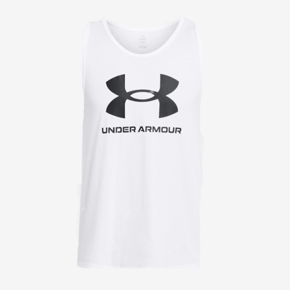UNDER ARMOUR m majica 1382883-100 LOGO TANK white