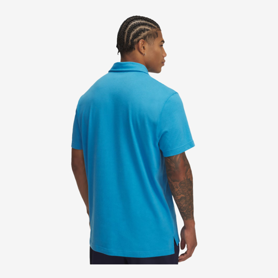 UNDER ARMOUR m golf majica 1386608-452 ICON POLO ether blue white