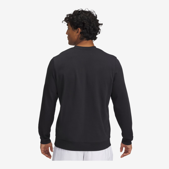 UNDER ARMOUR m pulover 1390140-001 RIVAL TERRY LOGO black castlerock