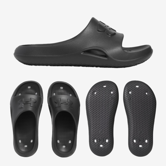 UNDER ARMOUR natikači 3028095-001 LOCKER V SLIDERS black