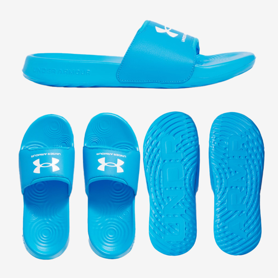 UNDER ARMOUR otr natikači 3027225-428 B IGNITE SELECT SLIDERS electric blue white