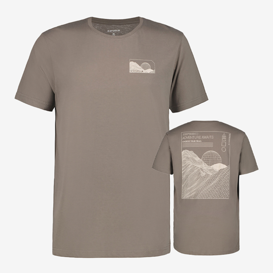 ICEPEAK m majica 7 57700660I 275 MOORETON gray brown