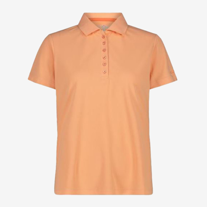 CMP ž polo majica 3T59676 C520 ONE COLOUR PIQUET salmone peach