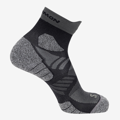 SALOMON tekaške nogavice 2624600 AERO ANKLE SOCKS black/castelrock