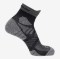 SALOMON tekaške nogavice AERO ANKLE SOCKS black/castelrock