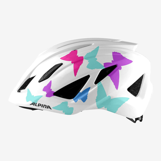 ALPINA otr kolesarska čelada A9761 10 PICO pearlwhite butterflies gloss